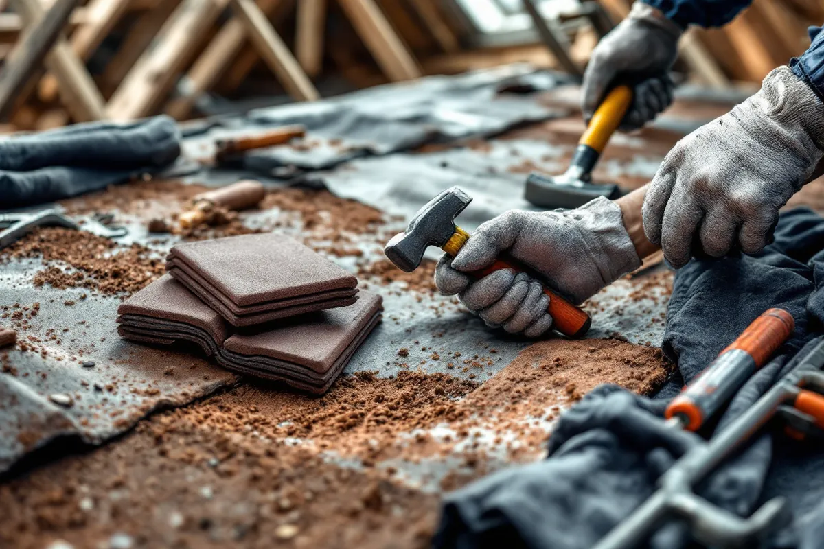 On-site detail photograph supporting Emergency Roof Repair: What To Do Now