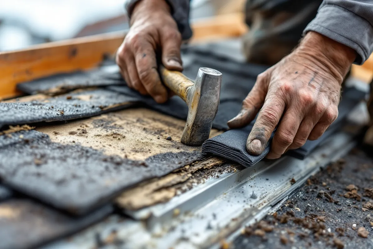 On-site detail photograph supporting Leaking Roof? Causes, Fixes & What To Do