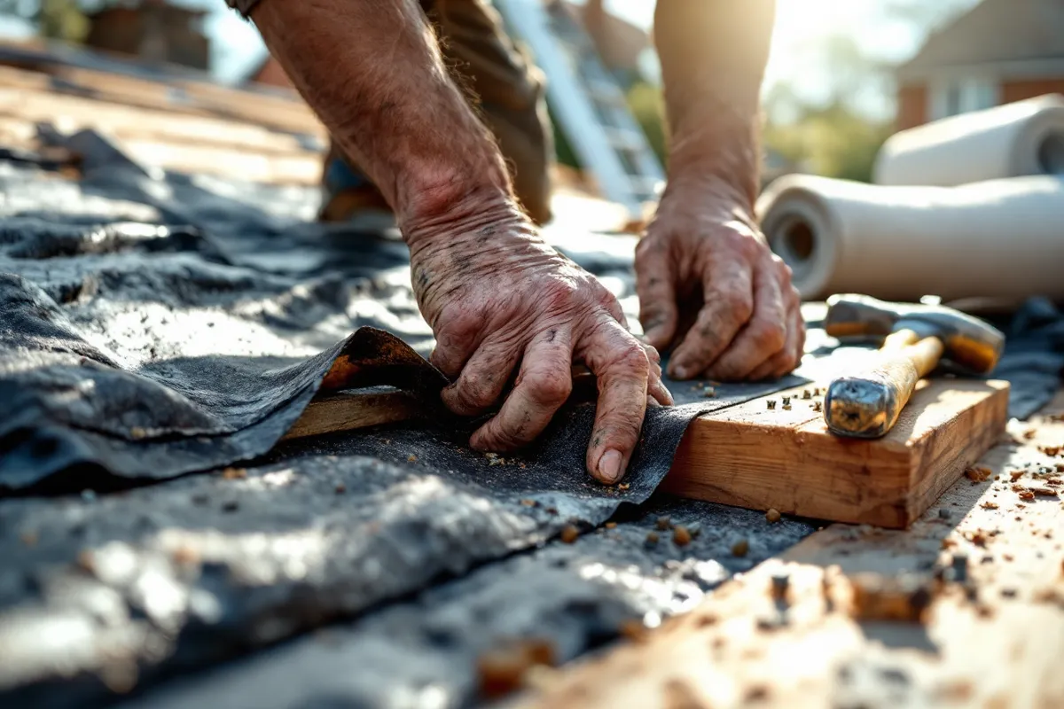 On-site detail photograph supporting Roof Underlay & Lining: A UK Guide